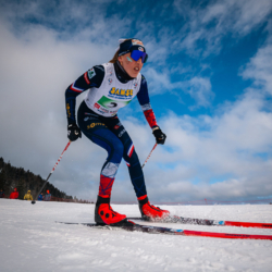 CHAMPIONNATS DE FRANCE DIMANCHE,PREMANON, FRANCE - MARCH 29: MARGREITHER Agathe March 29, 2026 in PREMANON, France. (Photo by Rodriguez Alexis / @Aleiks_photo)