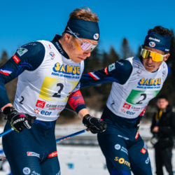 CHAMPIONNATS DE FRANCE DIMANCHE,PREMANON, FRANCE - MARCH 29: LOVERA Victor, COTTAZ Gaspard March 29, 2026 in PREMANON, France. (Photo by Rodriguez Alexis / @Aleiks_photo)