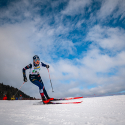 CHAMPIONNATS DE FRANCE DIMANCHE,PREMANON, FRANCE - MARCH 29: COUTAZ Clemence March 29, 2026 in PREMANON, France. (Photo by Rodriguez Alexis / @Aleiks_photo)