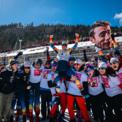 CHAMPIONNATS DE FRANCE DIMANCHE,PREMANON, FRANCE - MARCH 29: TEAM, ARNAUD Julien March 29, 2026 in PREMANON, France. (Photo by Rodriguez Alexis / @Aleiks_photo)