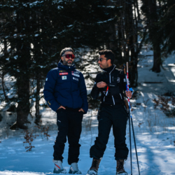 CHAMPIONNATS DE FRANCE DIMANCHE,PREMANON, FRANCE - MARCH 29: SIMON FOURCADE March 29, 2026 in PREMANON, France. (Photo by Rodriguez Alexis / @Aleiks_photo)
