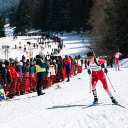 CHAMPIONNATS DE FRANCE DIMANCHE,PREMANON, FRANCE - MARCH 29: LAINE VICTOR March 29, 2026 in PREMANON, France. (Photo by Rodriguez Alexis / @Aleiks_photo)