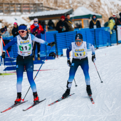 CHAMPIONNATS DE FRANCE DIMANCHE,PREMANON, FRANCE - MARCH 29: NILLY Roxanne, DIDIERLAURENT Clemence March 29, 2026 in PREMANON, France. (Photo by Rodriguez Alexis / @Aleiks_photo)