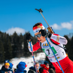 CHAMPIONNATS DE FRANCE DIMANCHE,PREMANON, FRANCE - MARCH 29: GOLERET ROBINSON March 29, 2026 in PREMANON, France. (Photo by Rodriguez Alexis / @Aleiks_photo)