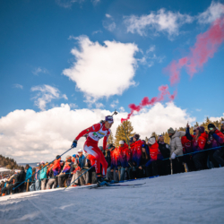 CHAMPIONNATS DE FRANCE DIMANCHE,PREMANON, FRANCE - MARCH 29: LAINE MATHIS March 29, 2026 in PREMANON, France. (Photo by Rodriguez Alexis / @Aleiks_photo)