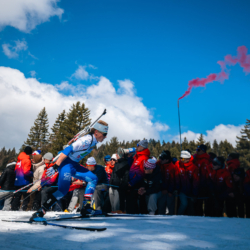CHAMPIONNATS DE FRANCE DIMANCHE,PREMANON, FRANCE - MARCH 29: BIBOLLET NIELS March 29, 2026 in PREMANON, France. (Photo by Rodriguez Alexis / @Aleiks_photo)