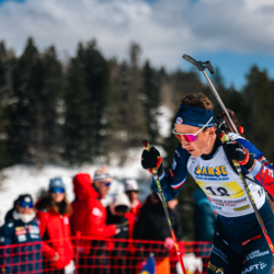 CHAMPIONNATS DE FRANCE DIMANCHE,PREMANON, FRANCE - MARCH 29: JACOB CORENTIN March 29, 2026 in PREMANON, France. (Photo by Rodriguez Alexis / @Aleiks_photo)