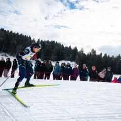 CHAMPIONNATS DE FRANCE DIMANCHE,PREMANON, FRANCE - MARCH 29: QUINTIN Lena March 29, 2026 in PREMANON, France. (Photo by Rodriguez Alexis / @Aleiks_photo)