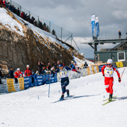 CHAMPIONNATS DE FRANCE DIMANCHE,PREMANON, FRANCE - MARCH 29: GUIGONNAT ANTONIN, BROUTIER REMI March 29, 2026 in PREMANON, France. (Photo by Rodriguez Alexis / @Aleiks_photo)
