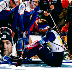 CHAMPIONNATS DE FRANCE DIMANCHE,PREMANON, FRANCE - MARCH 29: GUIGONNAT ANTONIN, TEAM March 29, 2026 in PREMANON, France. (Photo by Rodriguez Alexis / @Aleiks_photo)