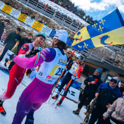 CHAMPIONNATS DE FRANCE DIMANCHE,PREMANON, FRANCE - MARCH 29: JAVAUX ESTEBAN, GARCIA MATHIEU March 29, 2026 in PREMANON, France. (Photo by Rodriguez Alexis / @Aleiks_photo)