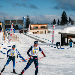 CHAMPIONNATS DE FRANCE DIMANCHE,PREMANON, FRANCE - MARCH 29: PERRY Leonie March 29, 2026 in PREMANON, France. (Photo by Rodriguez Alexis / @Aleiks_photo)