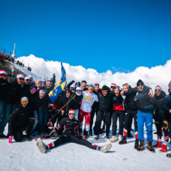 CHAMPIONNATS DE FRANCE DIMANCHE,PREMANON, FRANCE - MARCH 29: TEAM, GARCIA MATHIEU March 29, 2026 in PREMANON, France. (Photo by Rodriguez Alexis / @Aleiks_photo)