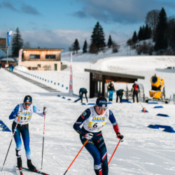 CHAMPIONNATS DE FRANCE DIMANCHE,PREMANON, FRANCE - MARCH 29: PERRY Leonie March 29, 2026 in PREMANON, France. (Photo by Rodriguez Alexis / @Aleiks_photo)