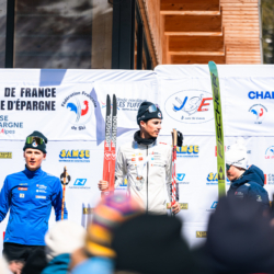 CHAMPIONNATS DE FRANCE DIMANCHE,PREMANON, FRANCE - MARCH 29: PODIUM March 29, 2026 in PREMANON, France. (Photo by Rodriguez Alexis / @Aleiks_photo)