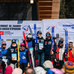 CHAMPIONNATS DE FRANCE DIMANCHE,PREMANON, FRANCE - MARCH 29: PODIUM March 29, 2026 in PREMANON, France. (Photo by Rodriguez Alexis / @Aleiks_photo)