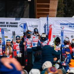 CHAMPIONNATS DE FRANCE DIMANCHE,PREMANON, FRANCE - MARCH 29: PODIUM March 29, 2026 in PREMANON, France. (Photo by Rodriguez Alexis / @Aleiks_photo)