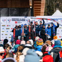 CHAMPIONNATS DE FRANCE DIMANCHE,PREMANON, FRANCE - MARCH 29: PODIUM March 29, 2026 in PREMANON, France. (Photo by Rodriguez Alexis / @Aleiks_photo)