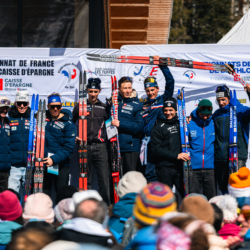 CHAMPIONNATS DE FRANCE DIMANCHE,PREMANON, FRANCE - MARCH 29: PODIUM March 29, 2026 in PREMANON, France. (Photo by Rodriguez Alexis / @Aleiks_photo)