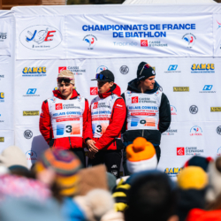 CHAMPIONNATS DE FRANCE DIMANCHE,PREMANON, FRANCE - MARCH 29: PODIUM March 29, 2026 in PREMANON, France. (Photo by Rodriguez Alexis / @Aleiks_photo)