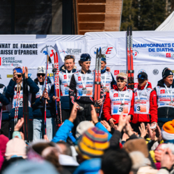 CHAMPIONNATS DE FRANCE DIMANCHE,PREMANON, FRANCE - MARCH 29: PODIUM March 29, 2026 in PREMANON, France. (Photo by Rodriguez Alexis / @Aleiks_photo)
