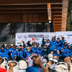 CHAMPIONNATS DE FRANCE DIMANCHE,PREMANON, FRANCE - MARCH 29: PODIUM March 29, 2026 in PREMANON, France. (Photo by Rodriguez Alexis / @Aleiks_photo)