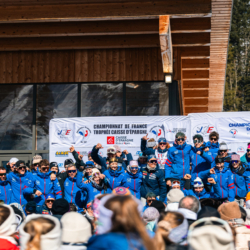 CHAMPIONNATS DE FRANCE DIMANCHE,PREMANON, FRANCE - MARCH 29: PODIUM March 29, 2026 in PREMANON, France. (Photo by Rodriguez Alexis / @Aleiks_photo)