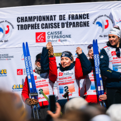 CHAMPIONNATS DE FRANCE DIMANCHE,PREMANON, FRANCE - MARCH 29: PODIUM March 29, 2026 in PREMANON, France. (Photo by Rodriguez Alexis / @Aleiks_photo)