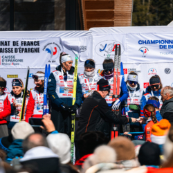 CHAMPIONNATS DE FRANCE DIMANCHE,PREMANON, FRANCE - MARCH 29: PODIUM March 29, 2026 in PREMANON, France. (Photo by Rodriguez Alexis / @Aleiks_photo)