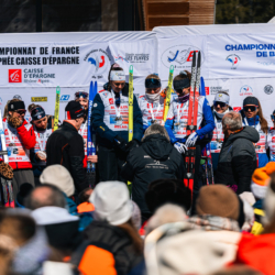 CHAMPIONNATS DE FRANCE DIMANCHE,PREMANON, FRANCE - MARCH 29: PODIUM March 29, 2026 in PREMANON, France. (Photo by Rodriguez Alexis / @Aleiks_photo)