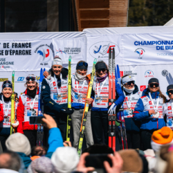 CHAMPIONNATS DE FRANCE DIMANCHE,PREMANON, FRANCE - MARCH 29: PODIUM March 29, 2026 in PREMANON, France. (Photo by Rodriguez Alexis / @Aleiks_photo)