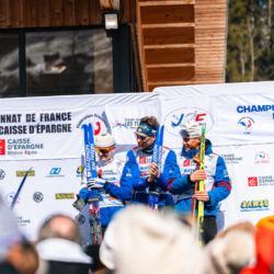 CHAMPIONNATS DE FRANCE DIMANCHE,PREMANON, FRANCE - MARCH 29: PODIUM March 29, 2026 in PREMANON, France. (Photo by Rodriguez Alexis / @Aleiks_photo)