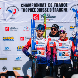 CHAMPIONNATS DE FRANCE DIMANCHE,PREMANON, FRANCE - MARCH 29: PODIUM March 29, 2026 in PREMANON, France. (Photo by Rodriguez Alexis / @Aleiks_photo)