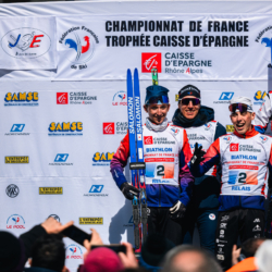 CHAMPIONNATS DE FRANCE DIMANCHE,PREMANON, FRANCE - MARCH 29: PODIUM March 29, 2026 in PREMANON, France. (Photo by Rodriguez Alexis / @Aleiks_photo)