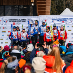 CHAMPIONNATS DE FRANCE DIMANCHE,PREMANON, FRANCE - MARCH 29: PODIUM March 29, 2026 in PREMANON, France. (Photo by Rodriguez Alexis / @Aleiks_photo)