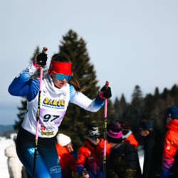 CHAMPIONNATS DE FRANCE SAMEDI,PREMANON, FRANCE - MARCH 28: SCHLUSSEL Odeline March 28, 2026 in PREMANON, France. (Photo by Rodriguez Alexis / @Aleiks_photo)