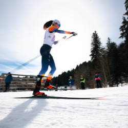 CHAMPIONNATS DE FRANCE SAMEDI,PREMANON, FRANCE - MARCH 28: TROUSSIER Coline March 28, 2026 in PREMANON, France. (Photo by Rodriguez Alexis / @Aleiks_photo)