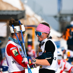 CHAMPIONNATS DE FRANCE SAMEDI,PREMANON, FRANCE - MARCH 28: LATHURAZ Giulia, PRADEL MAYER Manon March 28, 2026 in PREMANON, France. (Photo by Rodriguez Alexis / @Aleiks_photo)