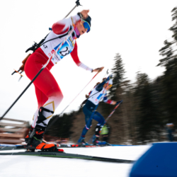 CHAMPIONNATS DE FRANCE SAMEDI,PREMANON, FRANCE - MARCH 28: MORETTI LENA March 28, 2026 in PREMANON, France. (Photo by Rodriguez Alexis / @Aleiks_photo)