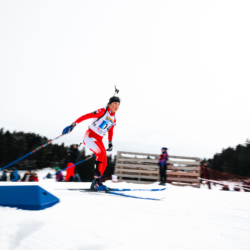 CHAMPIONNATS DE FRANCE SAMEDI,PREMANON, FRANCE - MARCH 28: FONTAINE THEMICE March 28, 2026 in PREMANON, France. (Photo by Rodriguez Alexis / @Aleiks_photo)