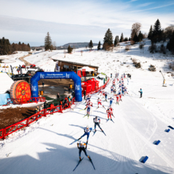 CHAMPIONNATS DE FRANCE SAMEDI,PREMANON, FRANCE - MARCH 28: JAUSSAUD Lilian March 28, 2026 in PREMANON, France. (Photo by Rodriguez Alexis / @Aleiks_photo)