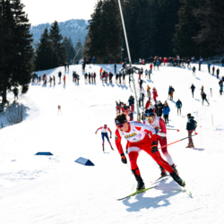 CHAMPIONNATS DE FRANCE SAMEDI,PREMANON, FRANCE - MARCH 28: ROUSSET VACHON Paul March 28, 2026 in PREMANON, France. (Photo by Rodriguez Alexis / @Aleiks_photo)