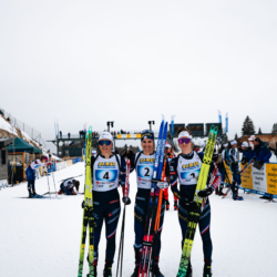 CHAMPIONNATS DE FRANCE SAMEDI,PREMANON, FRANCE - MARCH 28: BENED CAMILLE, SIMON JULIA, JEANMONNOT LOU March 28, 2026 in PREMANON, France. (Photo by Rodriguez Alexis / @Aleiks_photo)
