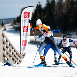 CHAMPIONNATS DE FRANCE SAMEDI,PREMANON, FRANCE - MARCH 28: JAUSSAUD Lilian March 28, 2026 in PREMANON, France. (Photo by Rodriguez Alexis / @Aleiks_photo)
