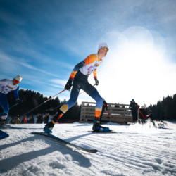 CHAMPIONNATS DE FRANCE SAMEDI,PREMANON, FRANCE - MARCH 28: JAUSSAUD Lilian March 28, 2026 in PREMANON, France. (Photo by Rodriguez Alexis / @Aleiks_photo)