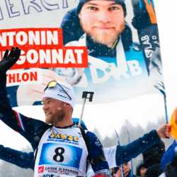 CHAMPIONNATS DE FRANCE SAMEDI,PREMANON, FRANCE - MARCH 28: GUIGONNAT ANTONIN March 28, 2026 in PREMANON, France. (Photo by Rodriguez Alexis / @Aleiks_photo)