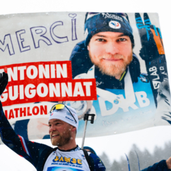 CHAMPIONNATS DE FRANCE SAMEDI,PREMANON, FRANCE - MARCH 28: GUIGONNAT ANTONIN March 28, 2026 in PREMANON, France. (Photo by Rodriguez Alexis / @Aleiks_photo)