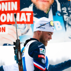 CHAMPIONNATS DE FRANCE SAMEDI,PREMANON, FRANCE - MARCH 28: GUIGONNAT ANTONIN March 28, 2026 in PREMANON, France. (Photo by Rodriguez Alexis / @Aleiks_photo)