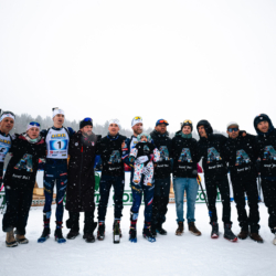 CHAMPIONNATS DE FRANCE SAMEDI,PREMANON, FRANCE - MARCH 28: LOMBARDOT OSCAR, PERROT ERIC, GUIGONNAT ANTONIN March 28, 2026 in PREMANON, France. (Photo by Rodriguez Alexis / @Aleiks_photo)