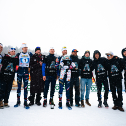 CHAMPIONNATS DE FRANCE SAMEDI,PREMANON, FRANCE - MARCH 28: LOMBARDOT OSCAR, PERROT ERIC, GUIGONNAT ANTONIN March 28, 2026 in PREMANON, France. (Photo by Rodriguez Alexis / @Aleiks_photo)